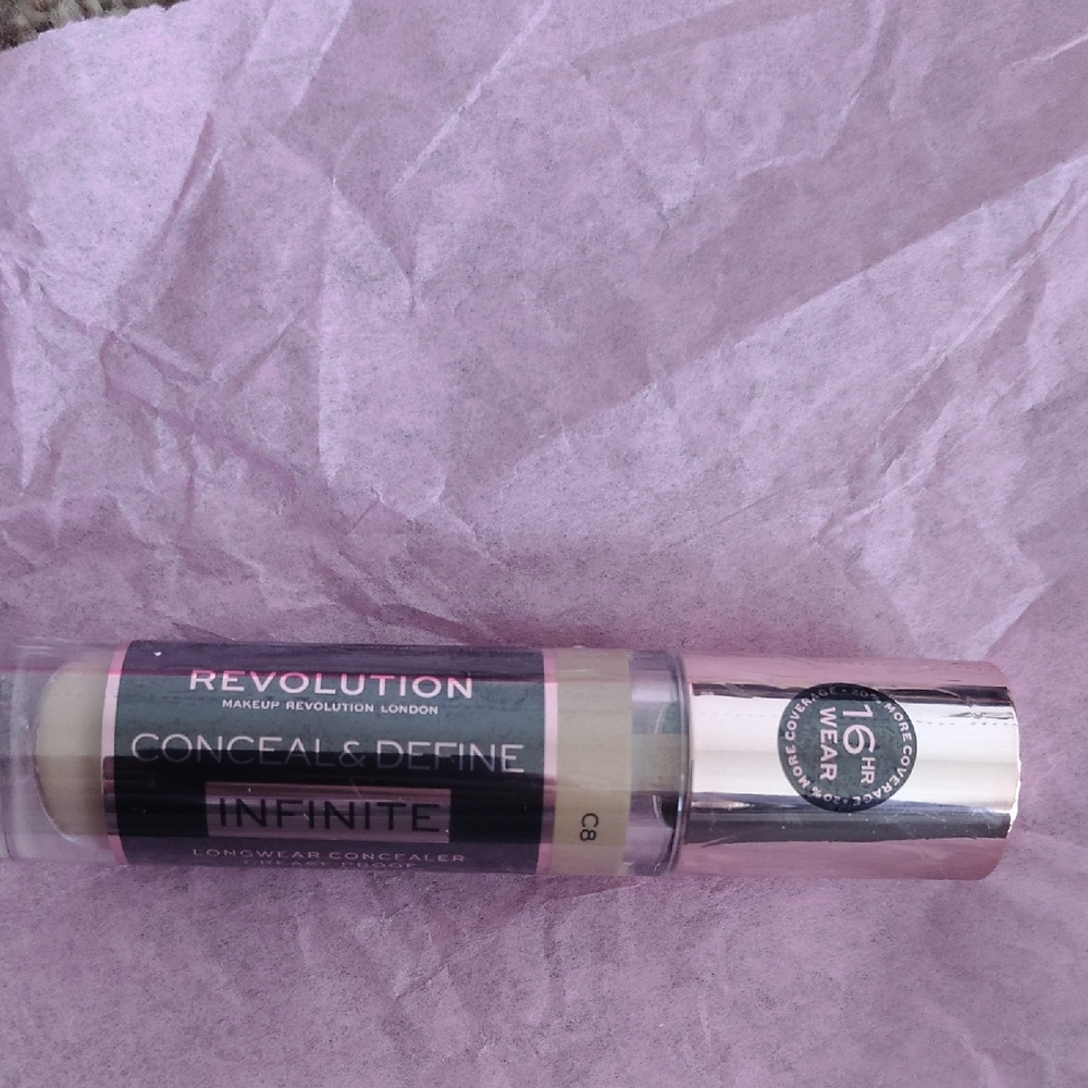 Revolution London Conceal & Define Infinite Longwear Concealer C8 - Bundle 6/$24